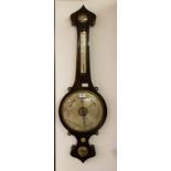 ROSEWOOD BANJO BAROMETER