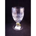 8 WATERFORD CRYSTAL COLLEEN CLARET GLASSES