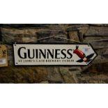 GUINNESS ARROW SIGN.