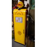 SHELL PETROL PUMP CABINET 167H X 70W