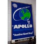 APOLLO POWER SEEDS SIGN ON BOARD 78 X 125CM