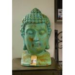 COMPOSITE BUDDHA HEAD - 48CM HIGH