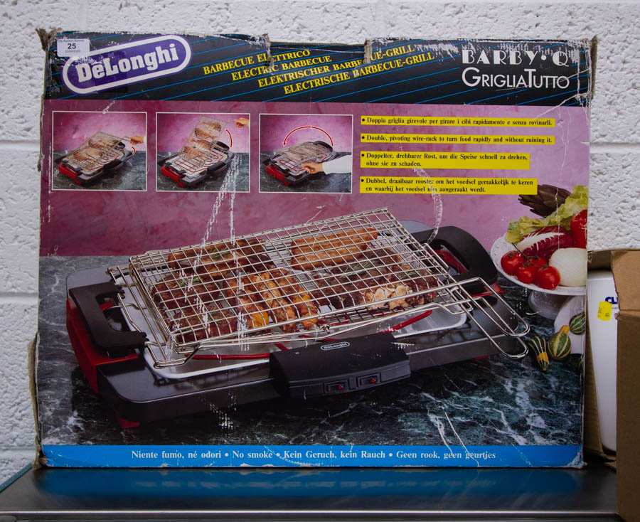 DE LONGI ELECTRIC BARBECUE