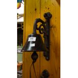 CAST IRON BELL 30CM H