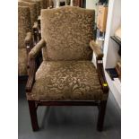 4 QUALITY HUMP BACK ELBOW CHAIRS