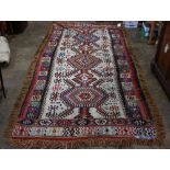 Konya Turkish Kilim all natural dyes, approx