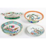 (Lot of 4 ) Chinese enamelled Porcelain Dishes