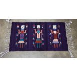 Yei style flatweave carpet