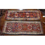 (lot of 2) Tribal kilim group