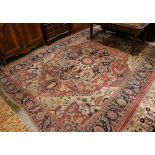 Persian Heriz carpet circa 1900