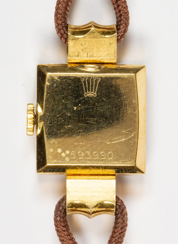 Lady's Rolex 18k yellow gold, metal wristwatch - Image 3 of 4