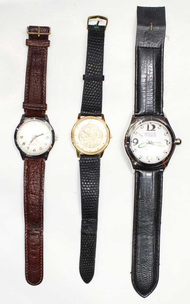 (Lot of 3) Metal wristwatches - Image 2 of 2