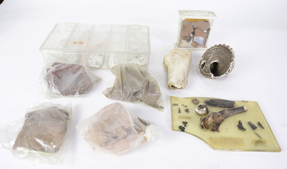 (lot of approx. 20) Assorted pre-historic ceramic pot shards and remnants - Image 5 of 6