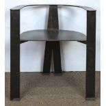 A Modern wrought metal arm chair