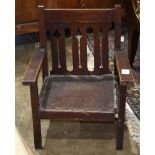 Arts and Crafts childs chair