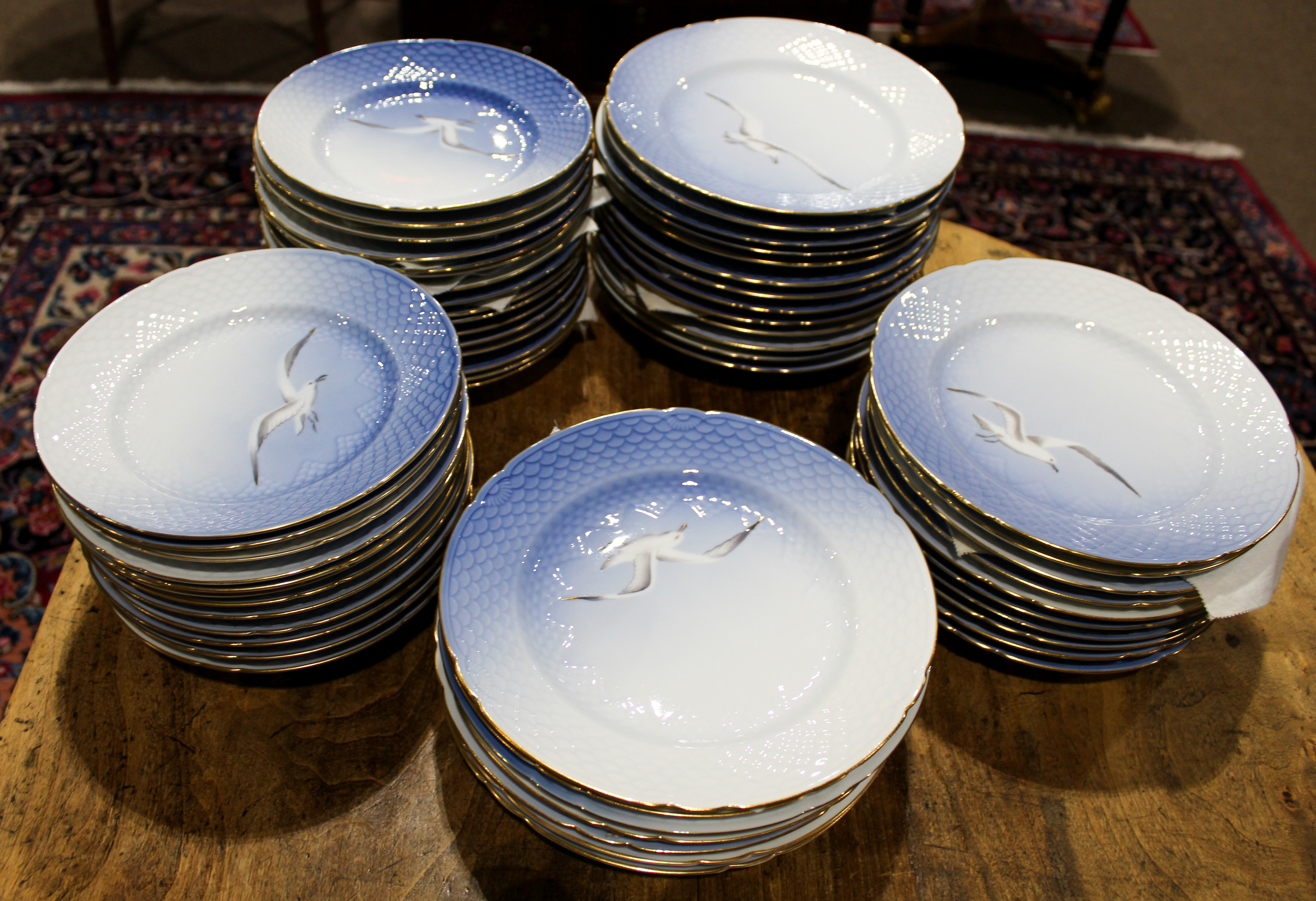 A large Bing and Grondahl (B&G) porcelain Seagull table service - Image 21 of 28