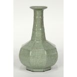 A Chinese Guan style Octagonal Vase