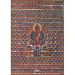 A Tibetan Tangka of Bodhisattva