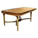 A French Art Deco dining room table