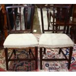 Pair of Federal side chairs