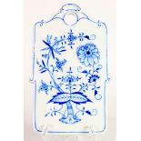 Meissen Blue Onion cheese trivet