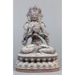 Sino-Tibetan Bronze Bodhisattva