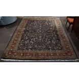 A Persian Meshed carpet