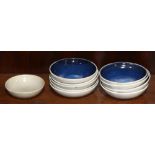(lot of 10) Heath pottery bowls