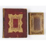 (lot of 2) S. Andrus and Son, Holy Bible, 1847