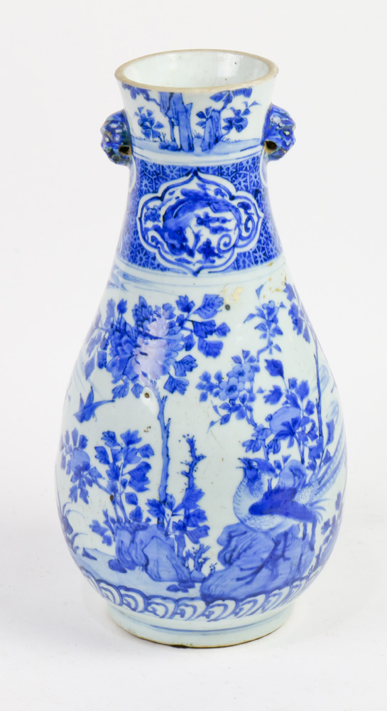 Chinese blue and White Vase - Image 2 of 6