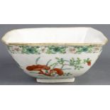 Chinese Famille-vert Bowl