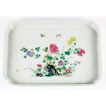 A Chinese Famille-rose Tea Tray