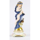 A Meissen porcelain allegorical figure of Night