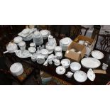 (lot of approx. 178) Cordon Bleu Frieda Collection partial china service in the "Margot" pattern