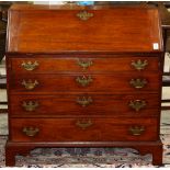 American chippendale slant front desk circa 1770