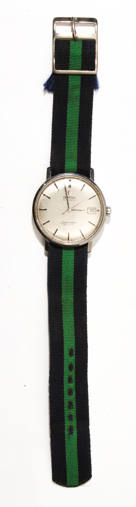 Omega Seamaster stainless steel wristwatch