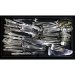 A Wallace Stradivari sterling 46 pc flatware service 44 toz