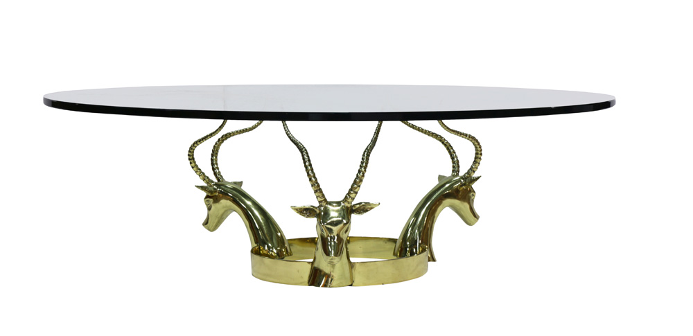An Ibex coffee table, in the manner of Alain Chervet - Image 2 of 4