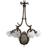 A French Renaissance style eight light chandelier circa 1920