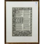 Print, William Morris, "The Prologe of the Marchantes Tale"