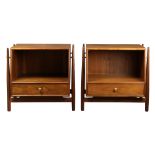 A pair of Mid-Century Modern Kipp Stewart for Drexel Declaration