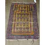 Afghan prayer carpet