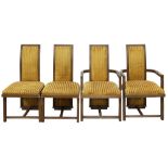 A group of Frank Lloyd Wright (1867-1959) chairs for Heritage Henredon