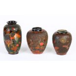 Japanese Totai Cloisonne Vases