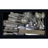 (lot of 68) A Frank Whiting Puritan sterling 68 pc flatware set