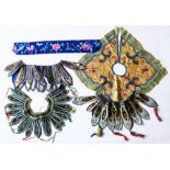 A group of Chinese embroideries