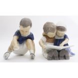 (lot of 2) Bing and Grondahl porcelain figurines