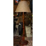 Rustic floor lamp