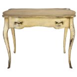 French Provincial style white washed table
