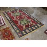 Turkish Kilim carpet, 5'1" x 8'1"